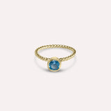 Gold Alice in Blue Ring