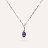 Anna Purple Necklace