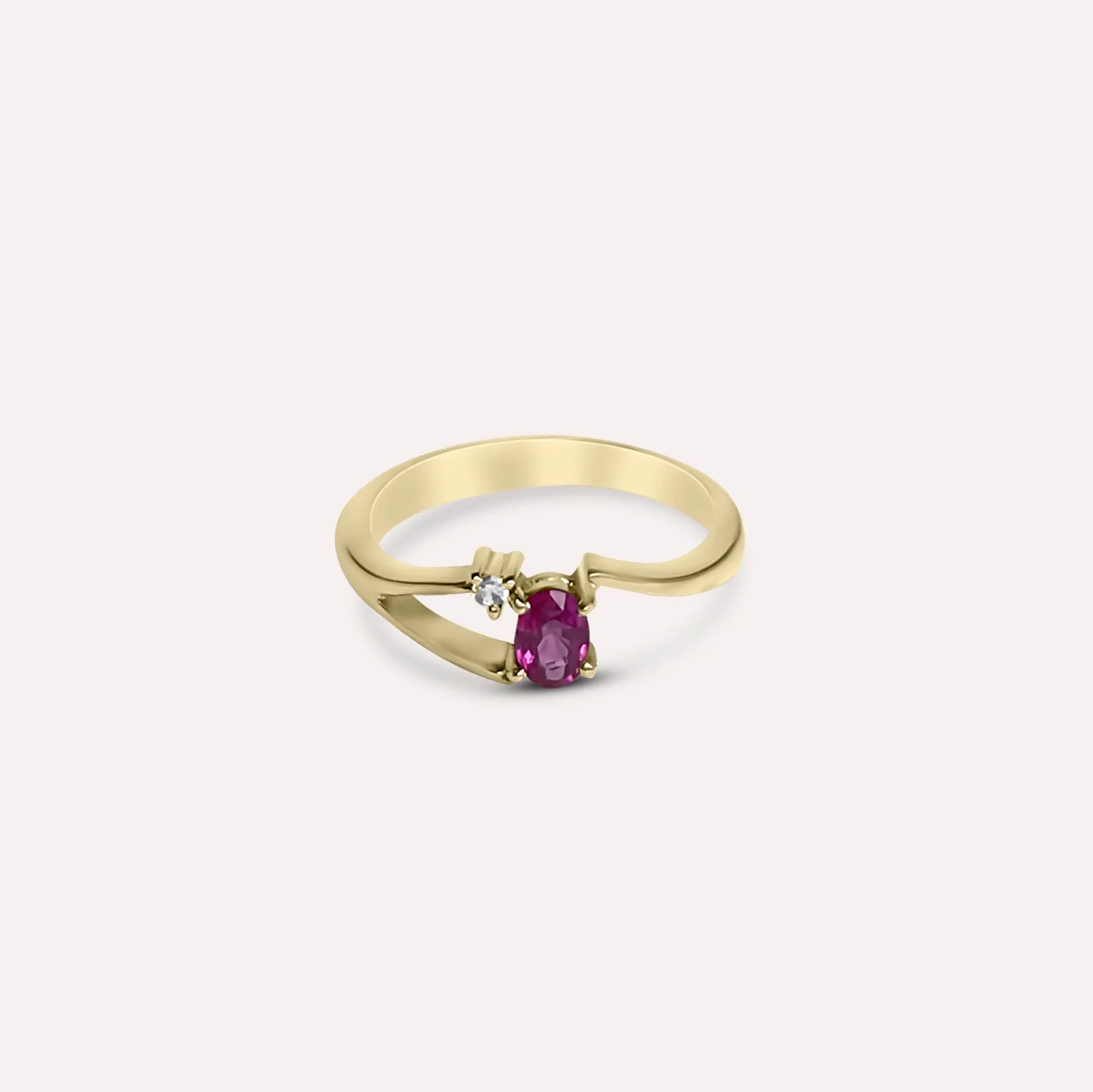 Gold Clover Ring