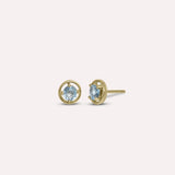 Gold Eden in Blue Earrings