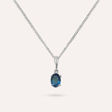 Erica Deep Blue Necklace