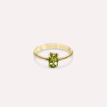 Gold Green Grace Ring