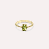 Gold Green Grace Ring