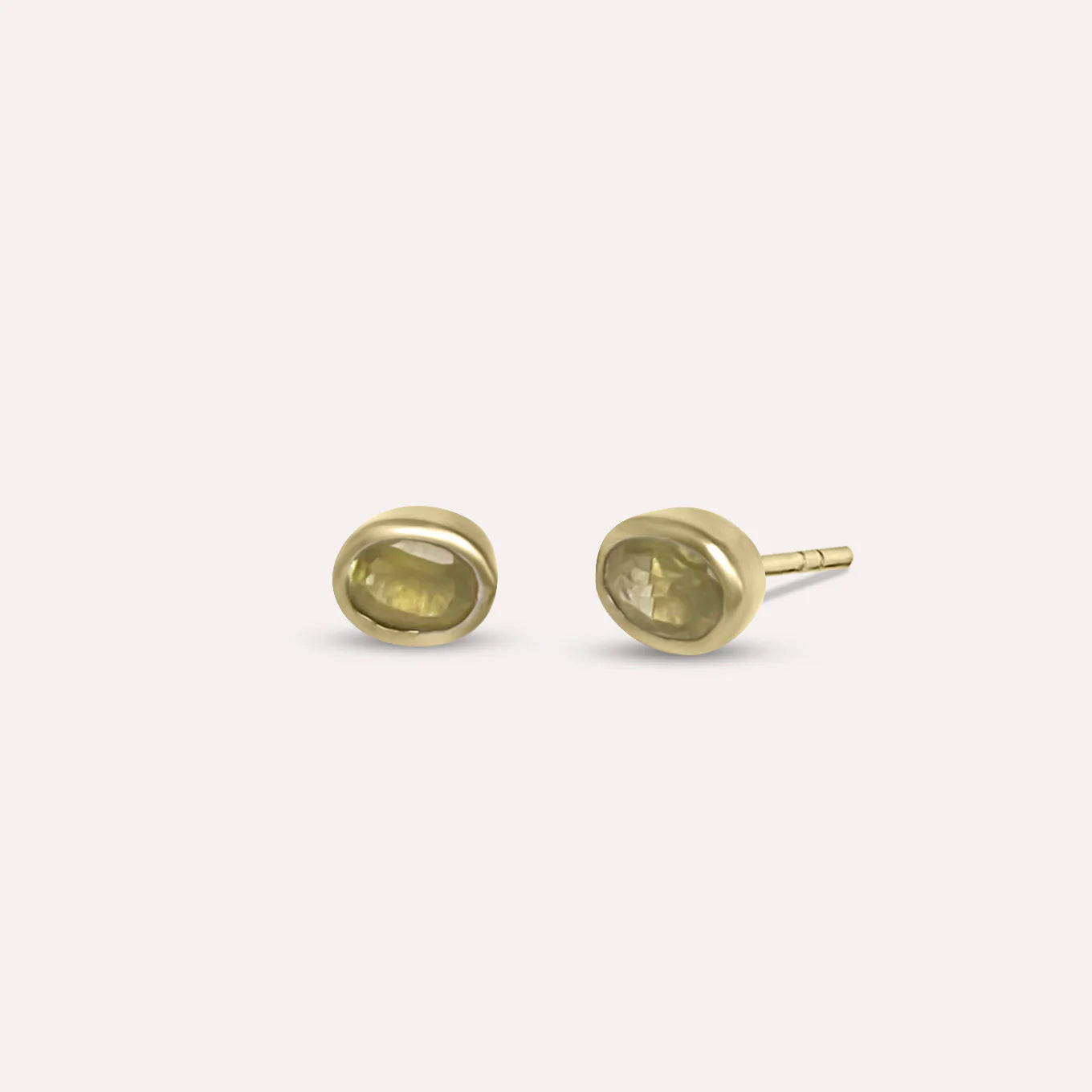 Gold Greta Green Earrings