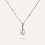 Lily Clear White Necklace