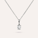 Lily Clear White Necklace