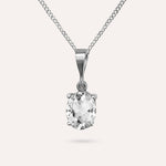 Lily Clear White Necklace