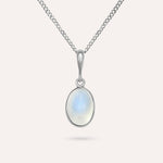 Mona Round Blue Necklace