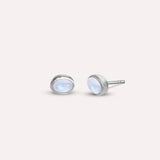 Small Greta Blue Moon Earrings