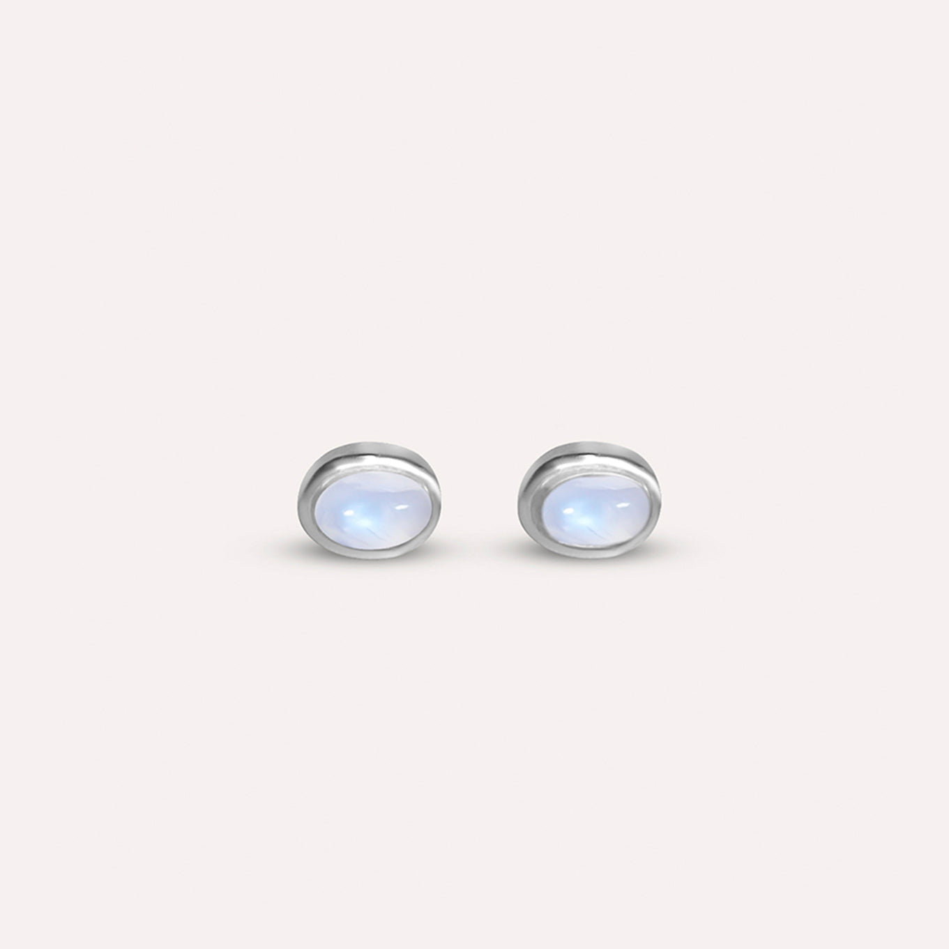 Small Greta Blue Moon Earrings