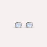 Small Greta Blue Moon Earrings