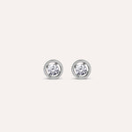 Eden in Clear White Earrings