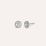 Eden in Clear White Earrings