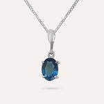 Erica Deep Blue Necklace