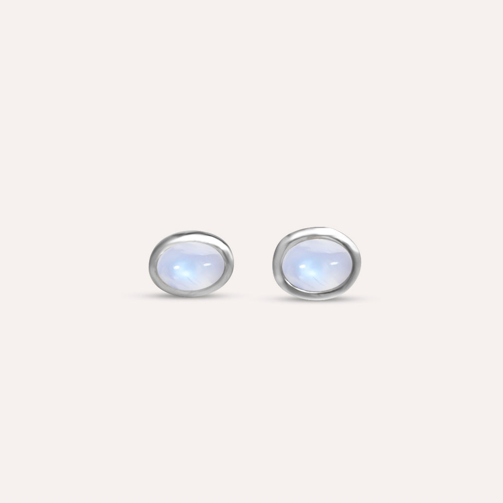 Greta Blue Moon Earrings