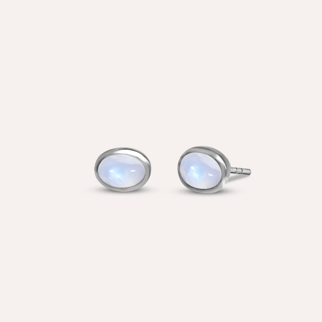 Greta Blue Moon Earrings