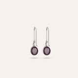 Juliana in Red Earrings