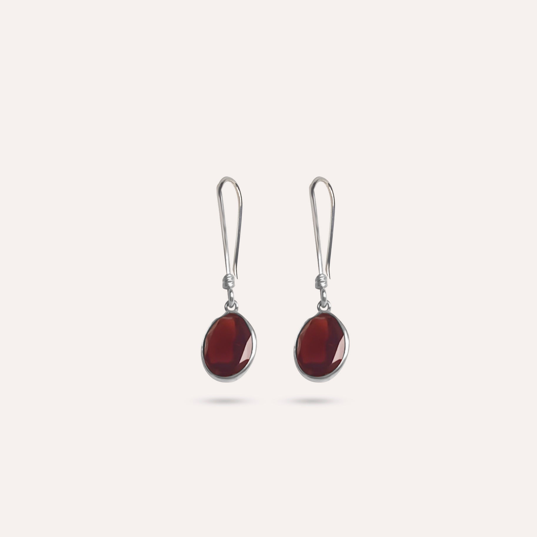 Juliana in Red Earrings
