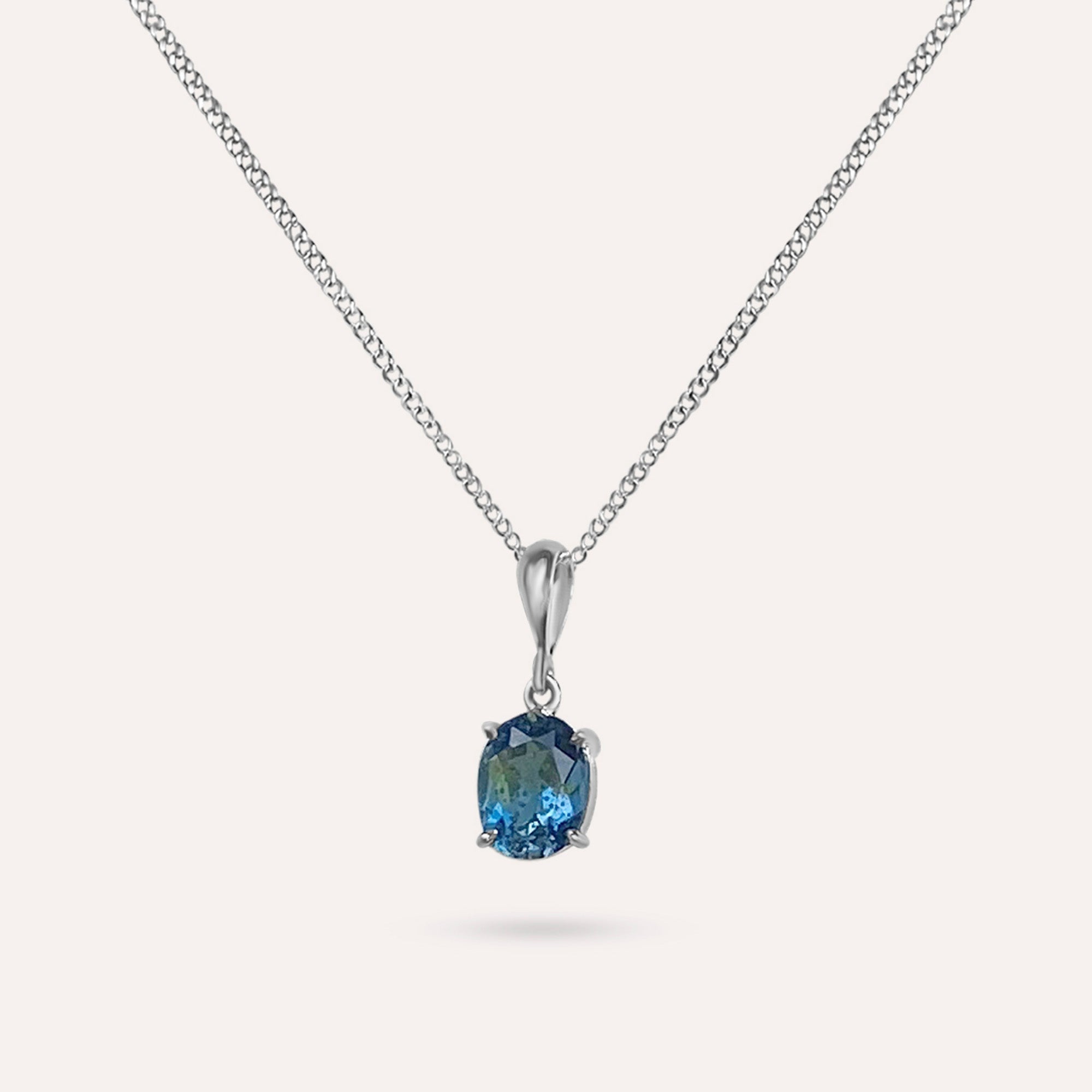 Lily Ocean Blue Necklace