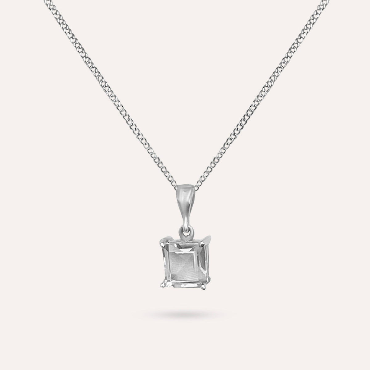 Luisa Square Necklace – JAYA Jewelry