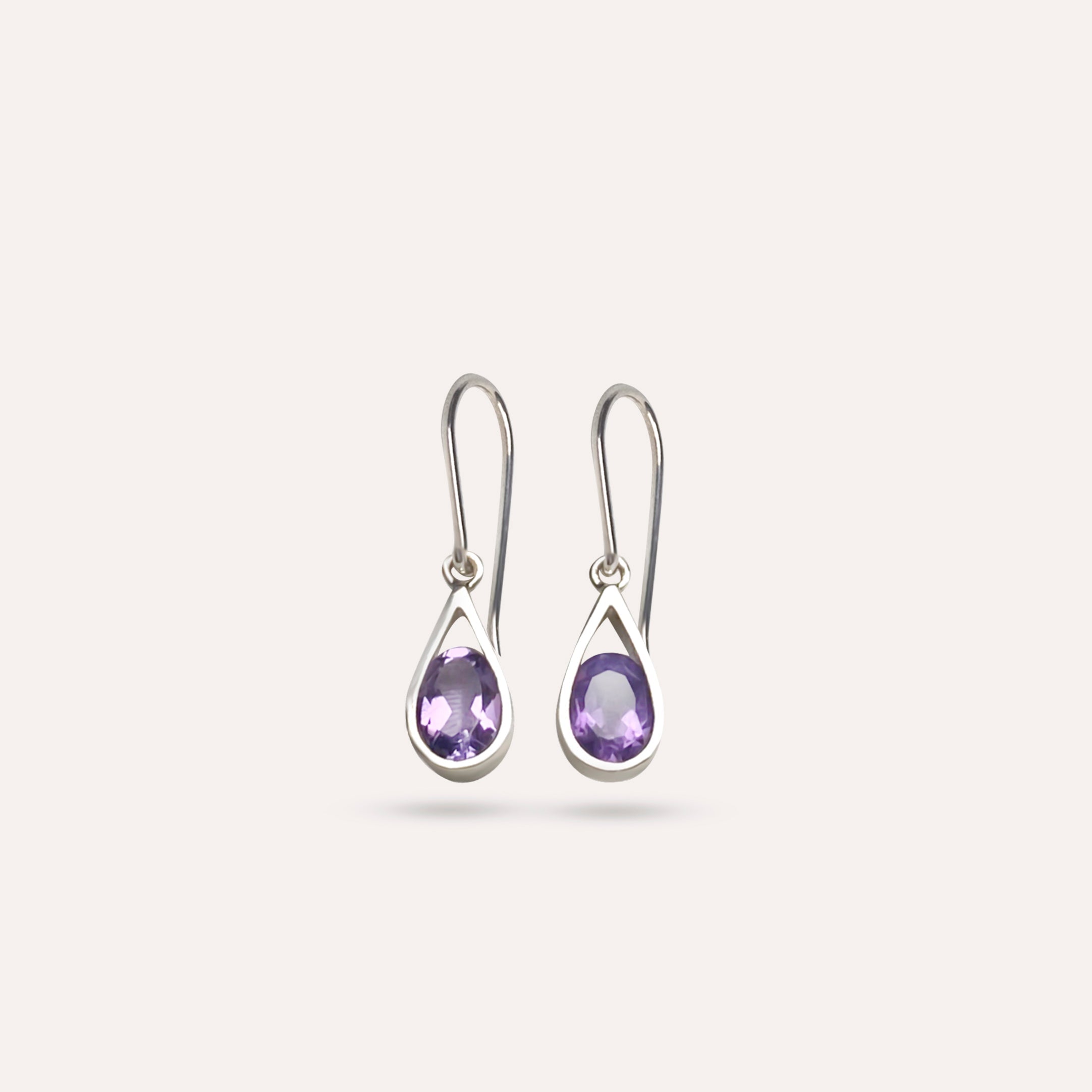 Maggie in Purple Earrings