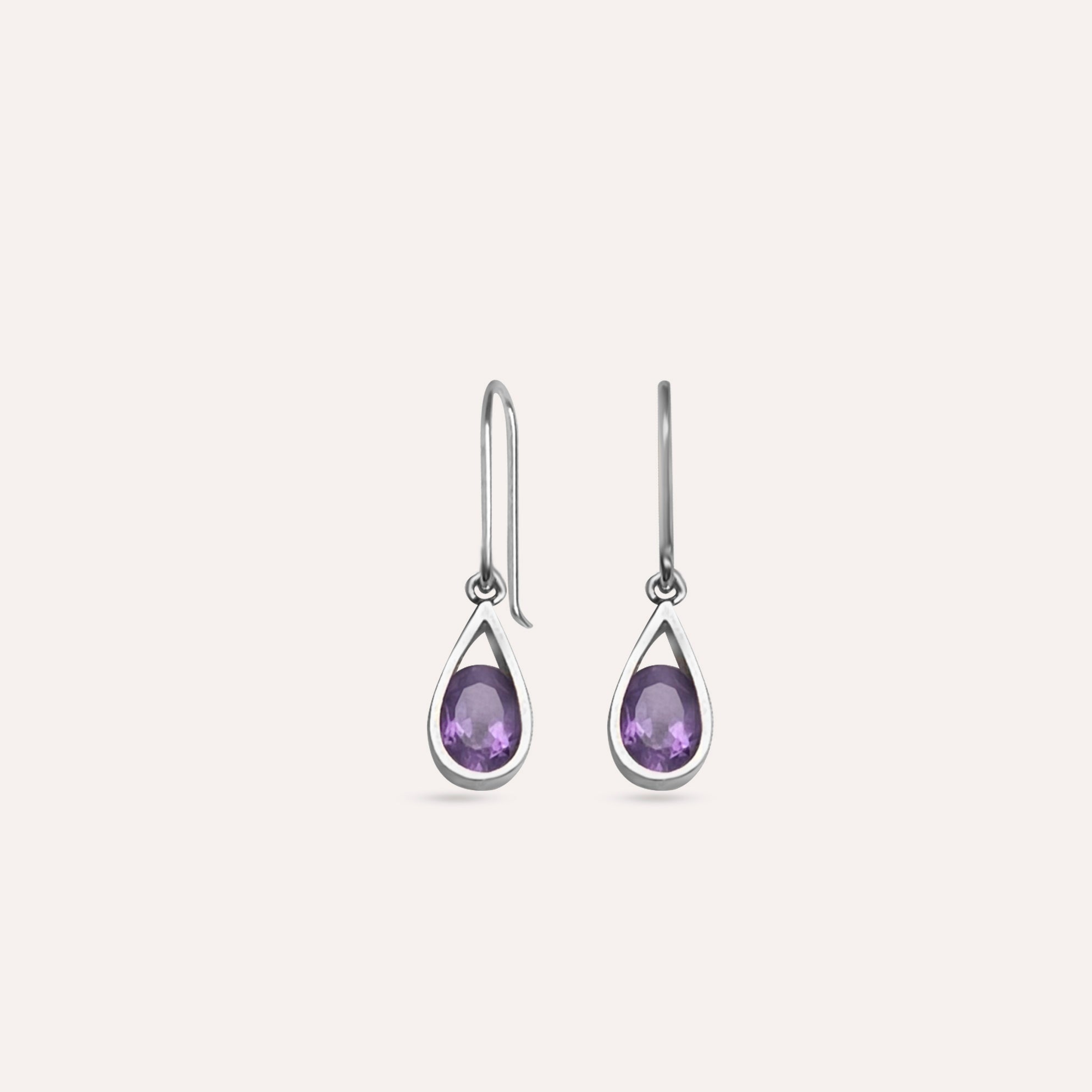 Maggie in Purple Earrings