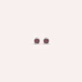 Monique in Red Earrings