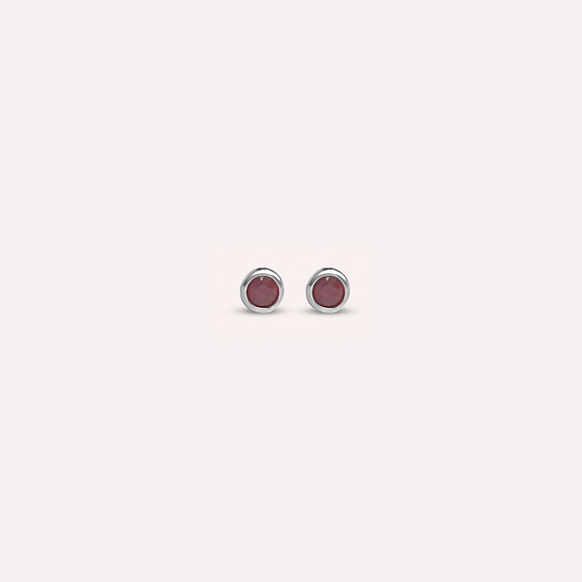 Monique in Red Earrings