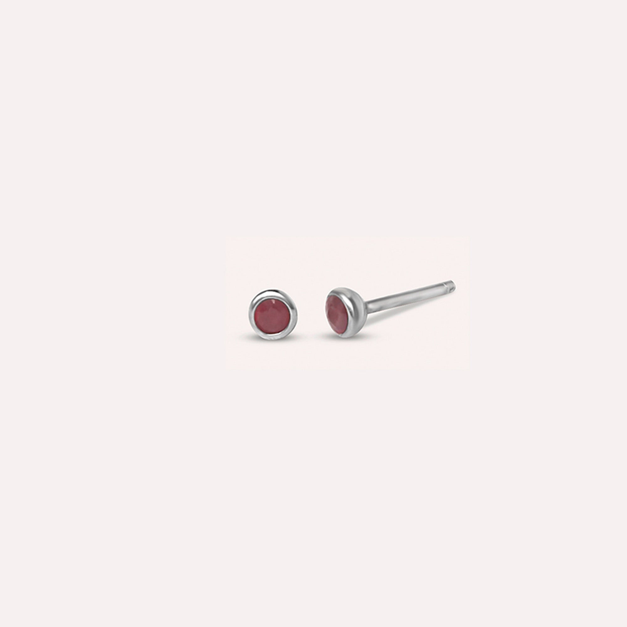 Monique in Red Earrings