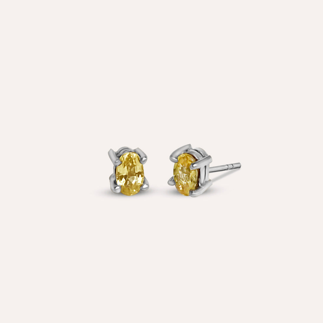 Peony in Yellow Earrings