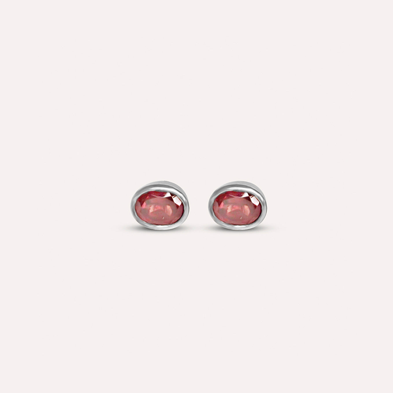 Small Greta in Ruby Earrings