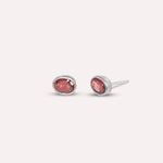 Small Greta in Ruby Earrings